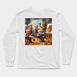 Art Lesson Long Sleeve T-Shirt